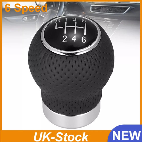 Leather shift knob gear - knob,