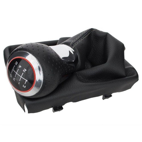 Leather gear knob speed - leather, 6-speed